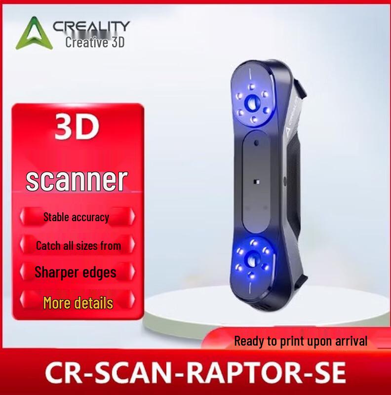 

Creality 3D CR-Scan Raptor SE Portable Handheld 3D Scanner