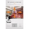 White Wireless camera Indoor WiFi camera Baby Monitor WiFi network camera Home monitor Home Security Roulette Night Vision White
