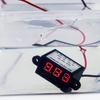 Mini Digital for DC Voltmeter 0.28 Inch Two-Wire 3.5V-30V Digital for DC Waterproof Dustproof & Drop Resistant Voltmeter