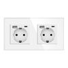 European Standard Smart WiFi Socket with APP Remote, Voice Control, Timer & Power Monitoring