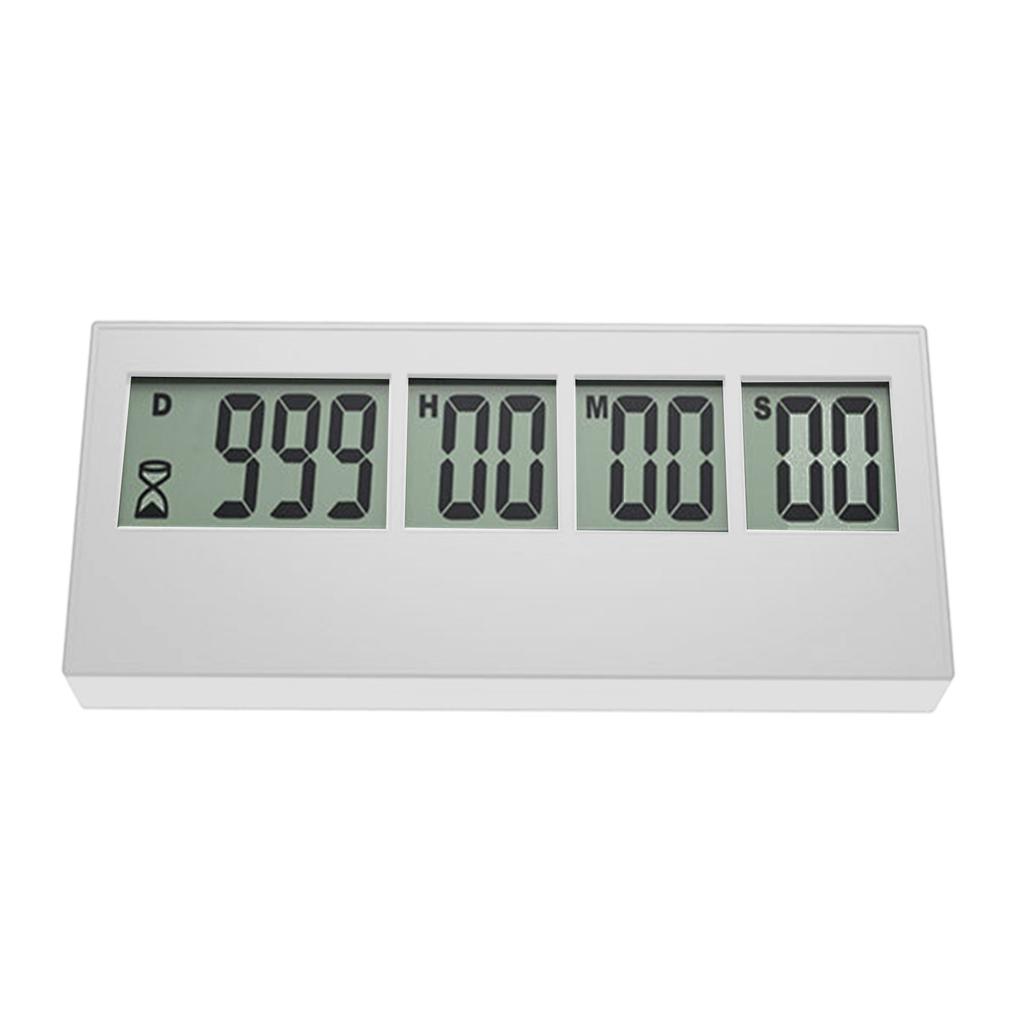 999Tage Digitale Timer Countdown-Uhr LCD Ereigniserinnerung Countdown-Timer-Uhr Digitale Küchenuhr zum Lernen