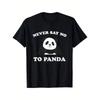 Men'S Short-Sleeve T-Shirt Featuring a Panda And Peace Sign Graphic, Designed for Breathability And a Regular Fit, Perfect for Casual Summer Wear. It