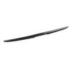 Rear Trunk Spoiler 134.5cm Enhanced Airflow Improved Speed Carbon Fiber Style Stylish Look Trunk Lid Spoiler Wing for