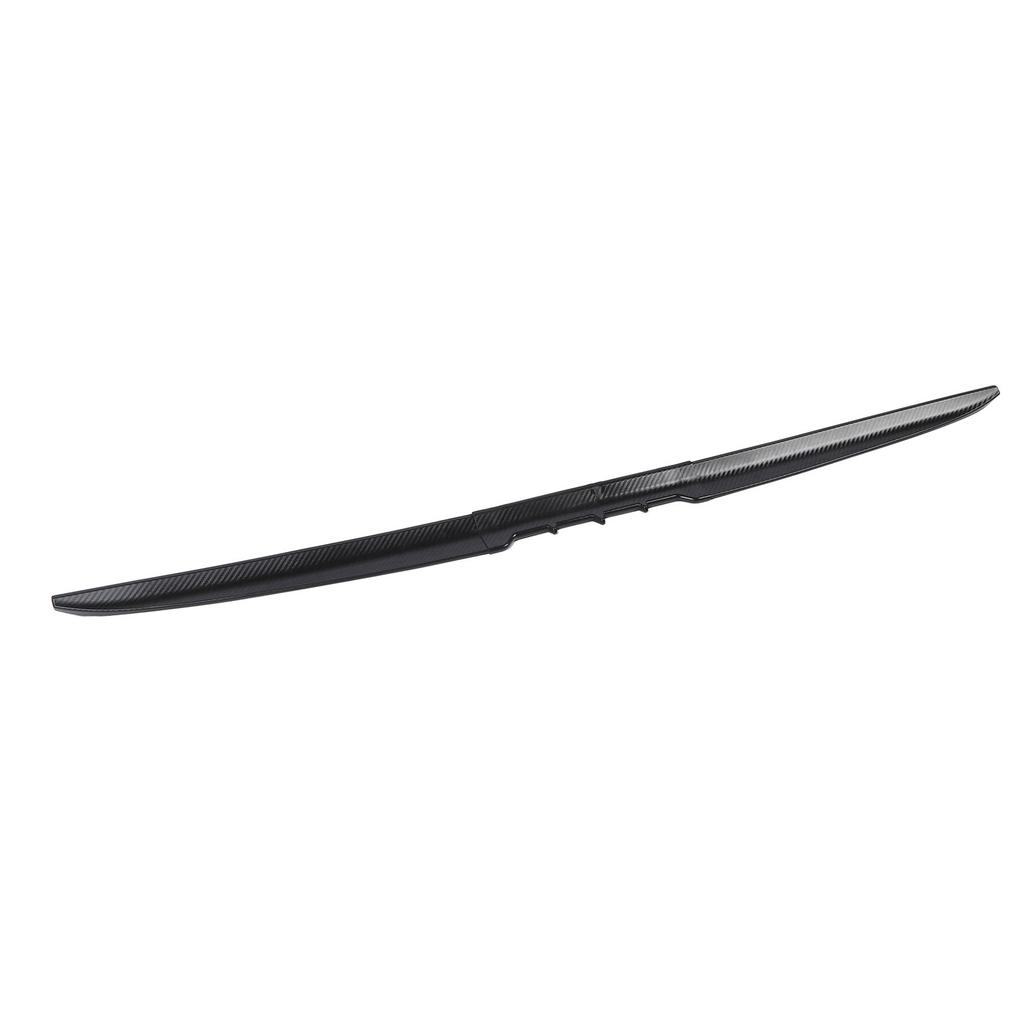 Rear Trunk Spoiler 134.5cm Enhanced Airflow Improved Speed Carbon Fiber Style Stylish Look Trunk Lid Spoiler Wing for