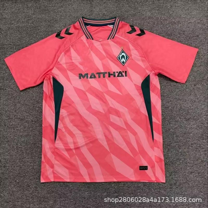 Bremen 2026-2027 Home Away Third Soccer Jersey Fan Version Short Sleeve Training Kit Men Adult