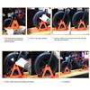 2pcs Easy Snowboard Sledge Orange Balance Bike Snow Ski Set Adjustable Balanced Car Skis  Winter Fun