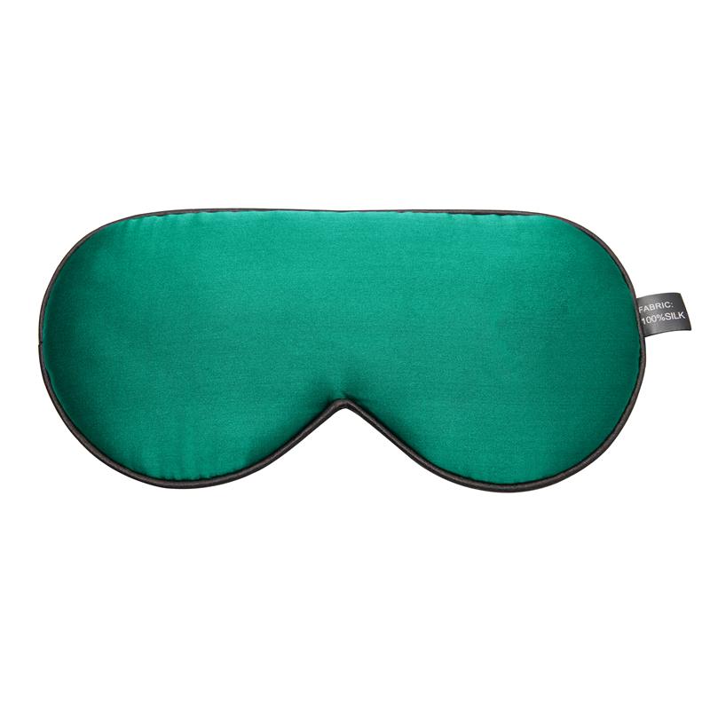 

100% шелковая маска для сна из тутового шелкопрядаДляЖенские Мужские Мягкие Патчи для Глаз Натуральный Шелк Лицо Сатиновая Маска для Сна Комфорт Повязка на Глаза Высокий Класс сосна зеленый