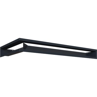 Vent Cover LUFT Corner Right 40x80x9 Graphite