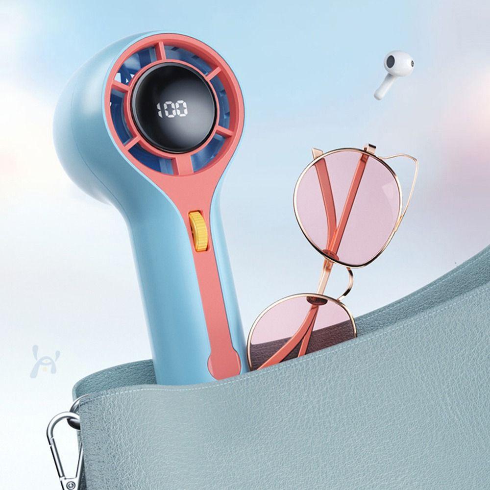 Low Noise Outdoor Portable Fan Fast Cooling Small Electric Fan Mini Handheld Fan  Home