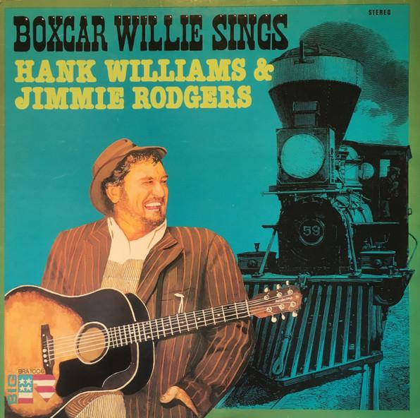 Коробка виниловых пластинок BOXCAR WILLIE Boxcar Willie Sings Hank Williams BRA1006 Big R Records 1979 UK CountryFolk Б/у