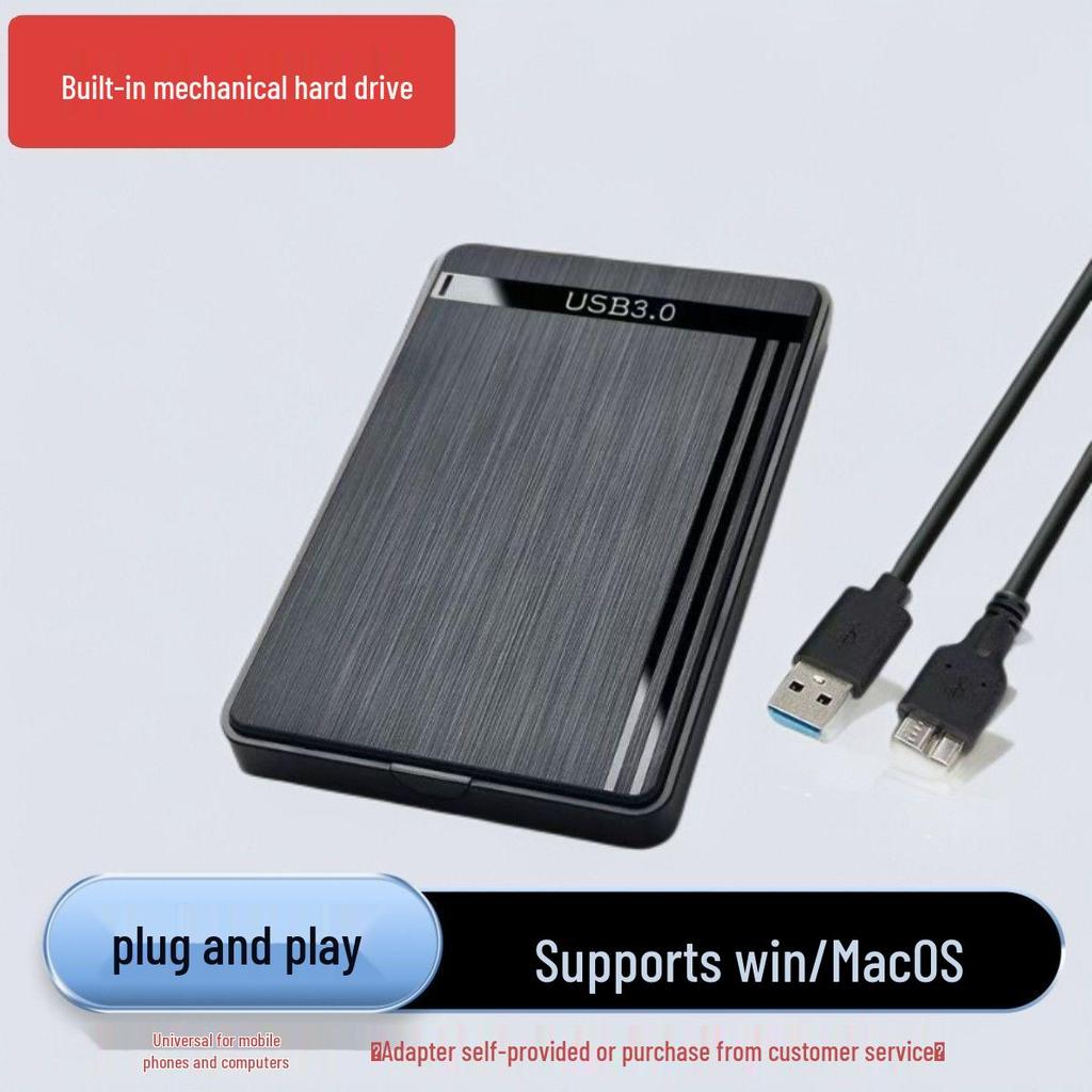 320GB Universelle 2,5-Zoll Externe Tragbare Festplatte - Hohe Kapazität USB 3.0 Speicher für Dateien und Spiele.