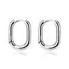 Retro Hong Kong Style Oval Ear Cuffs - Celebrity & Niche European Fashion