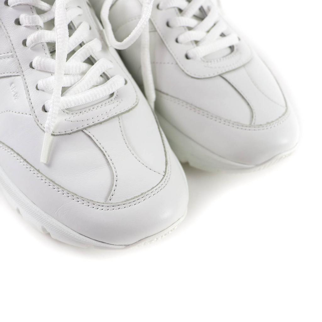 Tolle CELINE Sneaker Runner CR-02 Triomphe Logo-Aufnäher Leder 36 359483338C Gebraucht