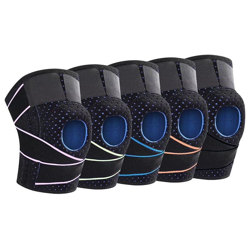 Baizi en J42 Sports Compression Silicone Cold Feel Knee Pad XL