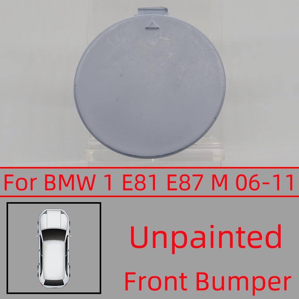 Car Accessories For BMW 1 E81 E82 E87 E88 M-Bumper 2006-2013 Front Bumper Tow Hook Eye Cover Cap High Quality Spray Paint