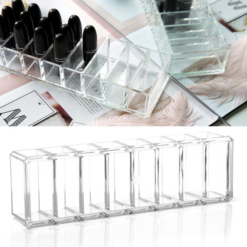 1PC Clear Acrylic Compact Organizer Blushes Highlighters Eyeshadow Makeup Organizer