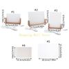 KX4B Acrylic LED Lighted Sublimation Photo Frame with Stand Heat Transfer Blank Picture Frame Home Decoration Gift