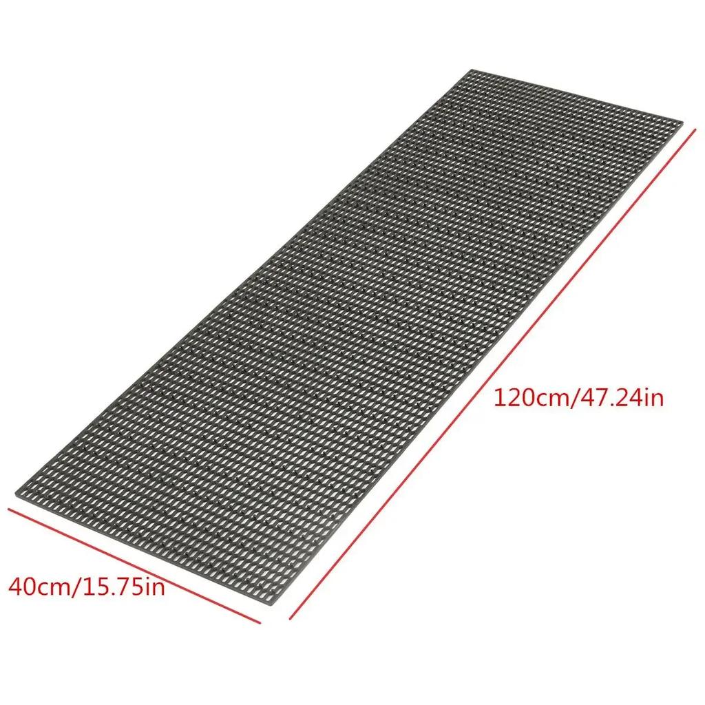 120x40cm Grill Honeycomb Hexagon Mesh Grille Universal Hood Vent Racing Grills ABS Plastic Spoiler Bumper Vents