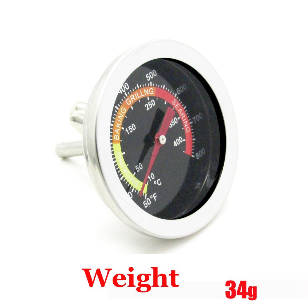 52mm 10℃-400℃ Kitchen Cooking Thermometer Meat Food Temperature Test Meter for Oven BBQ Grill with Probe Heat Barbecue 2