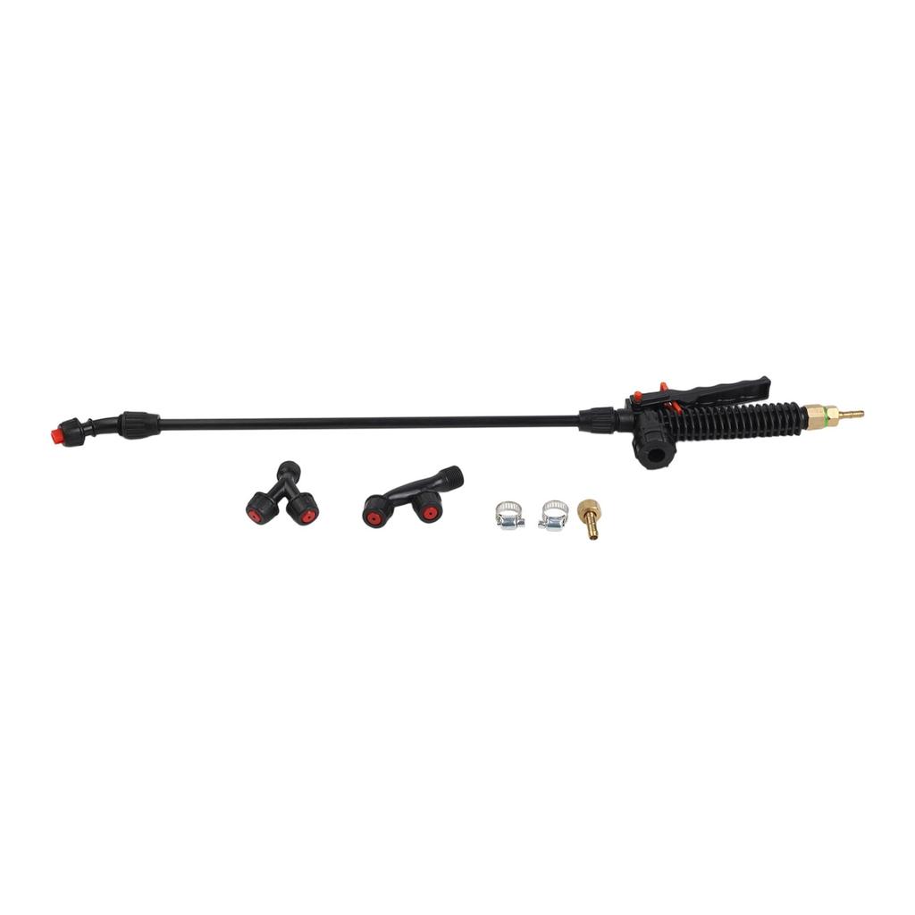 1 Set Lancia Manuale per Zaino Sprayer con 3 Ugelli, Barbicini in Ottone da 1/4" e 3/8", Accessori per Agricoltura, Giardinaggio e Pulizia