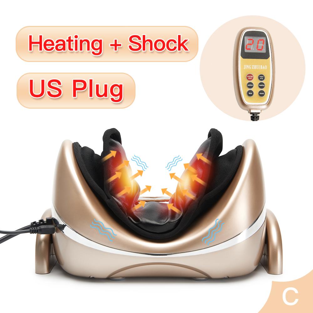 Neck Massage Pillow Neck Shoulder Cervical Chiropractic Traction Device Massage Pillow for Pain Relief Relax Massager for Neck