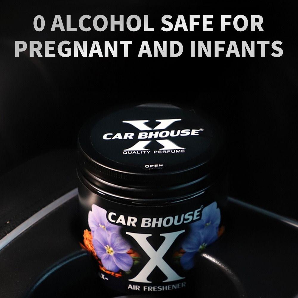 220g Car Air Freshener Long-Lasting Lemon Rose Lavender Flavor Car Scent Light Fragrance Compact Car Odor Eliminator