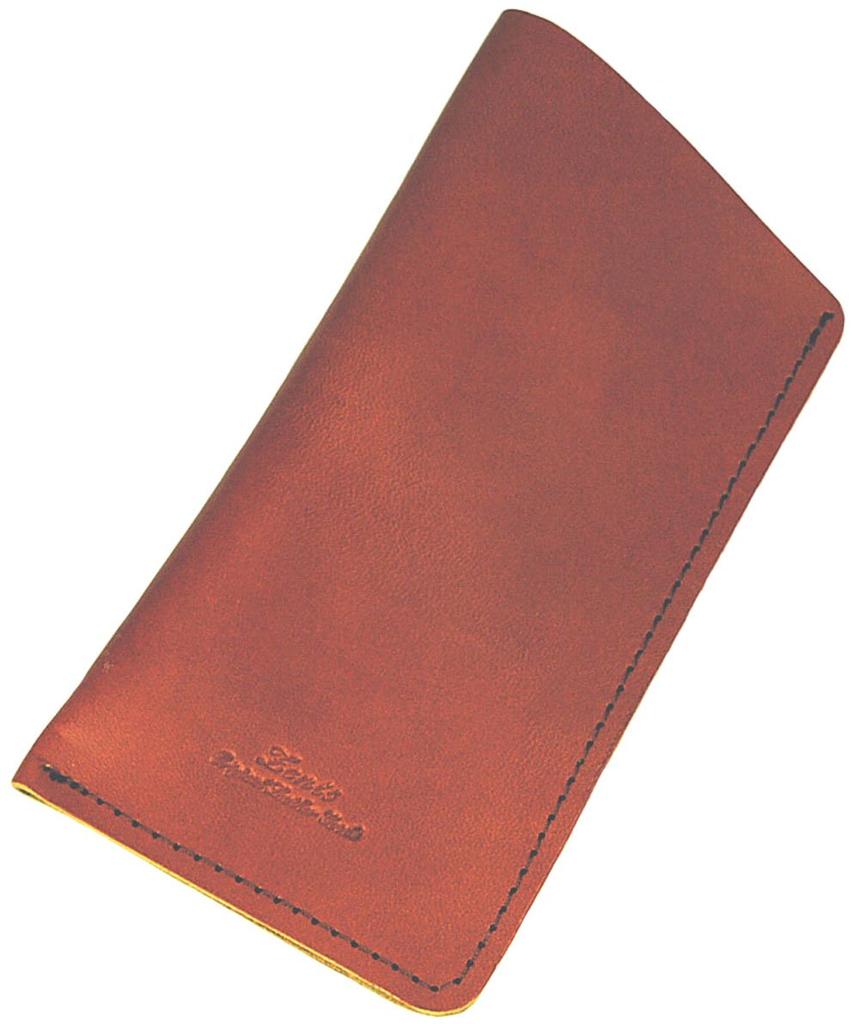 Zenith Genuine Leather Eyeglass Made In CA Case/Sunglasses Case, Japan, Camel, B-0142