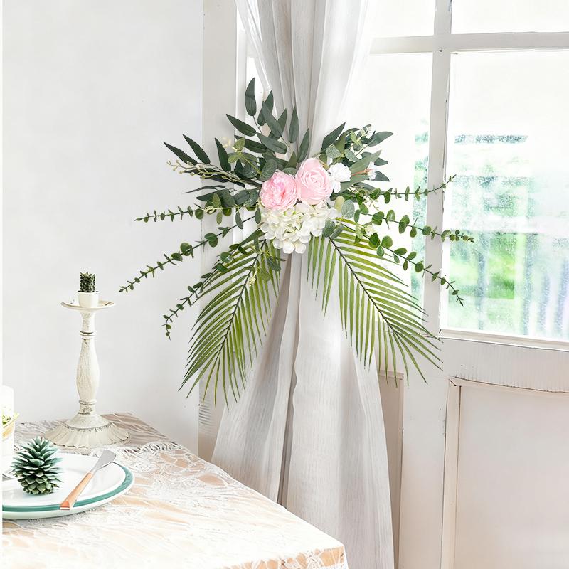 Cross-Border Artificial Flower Garland Home Decoration Wedding Birthday Party Wedding Hotel Scene Decoration Hanging Ornaments