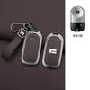 3 Keys Zinc Alloy Leather Car Key Case For Baic Polestone 01 Polestones 01 Jishi 01 Key Fob Car Key Cover Protective Case