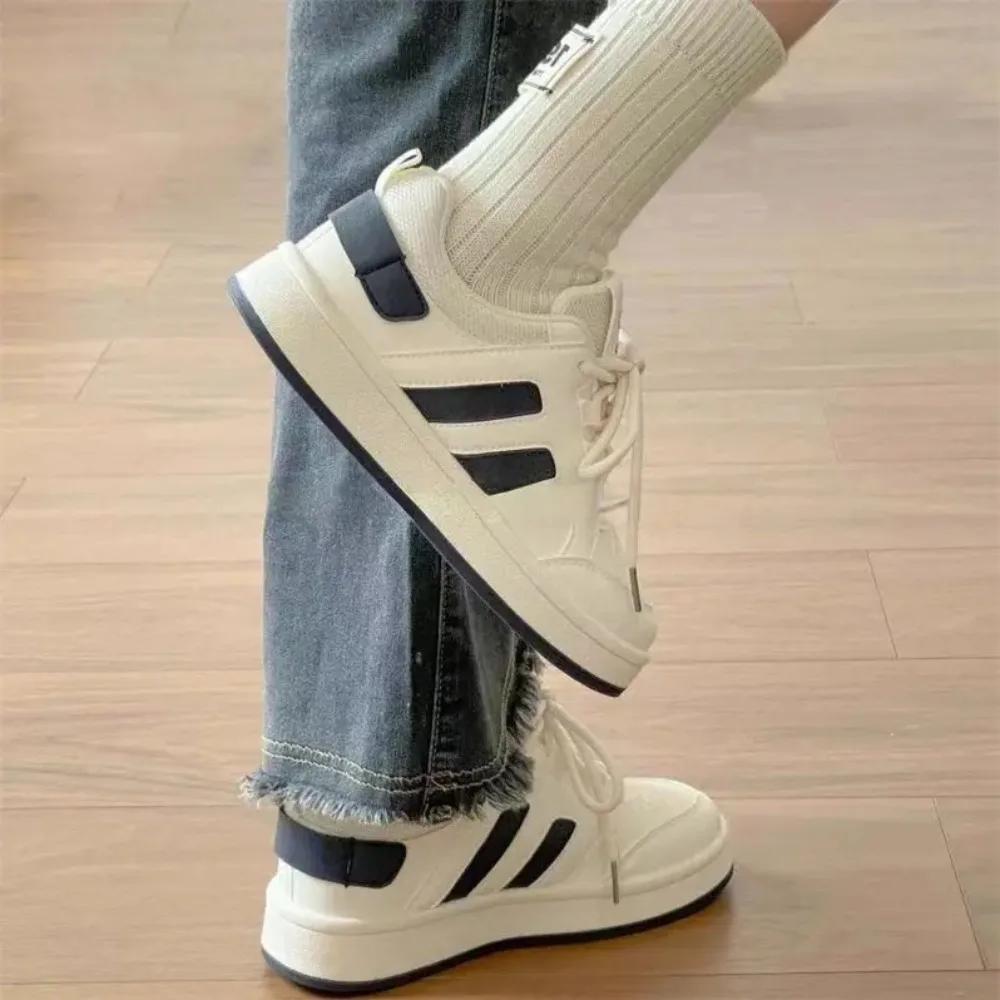 New Red Women Vulcanize Shoes Casual Platform Sneakers Vintage Sports Female Korean Designer Flats Harajuku School Tennis