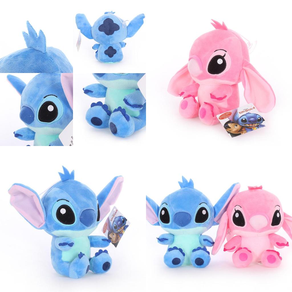 Adorable Lilo And Stitch Plush Toy 20cm Soft Touch Stuffed Figure For Kids Gift