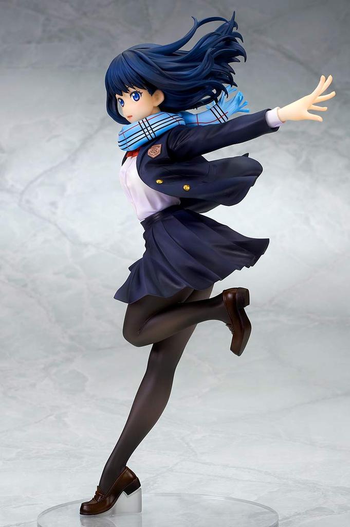 QuesQ Takarada Rikka Uniform Version Maßstab PVC Vollständige Figur SSSS.GRIDMAN 1/7 Vorgefertigt