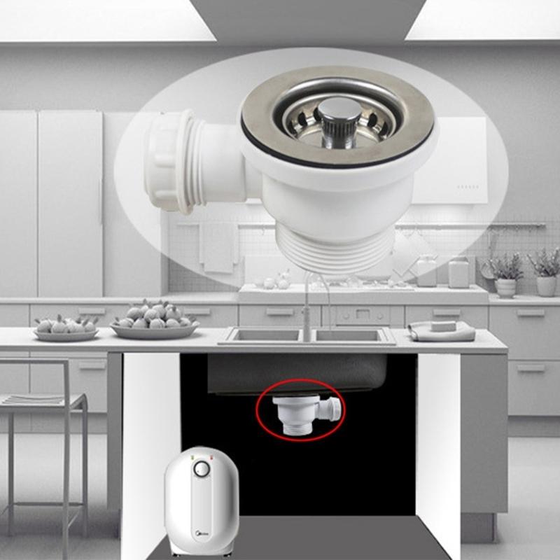 Sturdy Odor Resistant Rotating Drain Adapter Suitable for Various Installations Household Use Bathroom Accessory