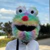 Motorcycle Helmet Covers Cartoon Plush Helmet Protective Cover Helmet Full Face Covers For Funny Personalized Riding Helmets
