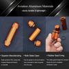 Aluminum Alloy Sealed Medicine Bottle Outdoor Survival and Self-Rescue Protection Gear Portable Outdoor EDC