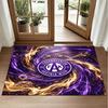 Austria Wien FC Design Crystal Velvet Rug Soft Decorative Mat for Bedroom Entrance