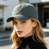Low Battery Pattern Baseball Hat, Adjustable Back Buckle Retro Distressed Style Baseball Cap, Washed Cotton Fabric Outdoor Sunshade Cap