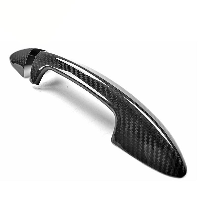 Chrome Carbon Fiber Car Door Handle Cover Trim For VW PASSAT B6 3C 2006 -2011 Passat CC 2009-2012 Car styling 