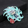Naruto Anime Character Cartoon Pin Peripheral Kakashi Uchiha Obito Shisui Madara Itachi Fan Metal Badge Men Halloween