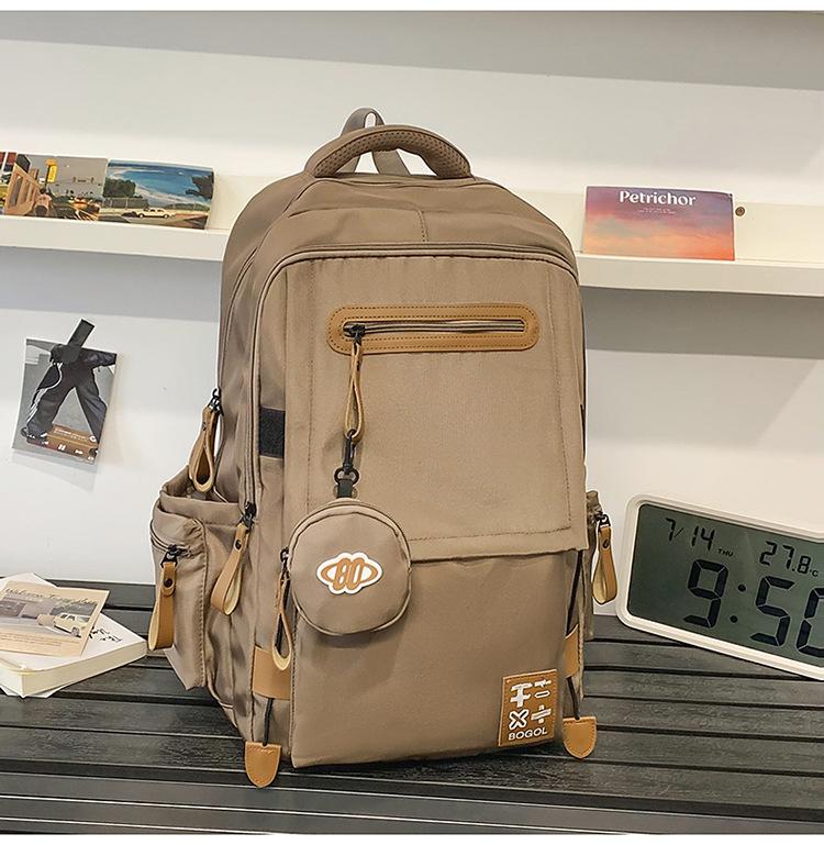 

Школьный рюкзак высококачественный парный повседневный рюкзак большой вместимости многоотделенческий для учеников средней и старшей школы рюкзак с воздушной подушкой для спины