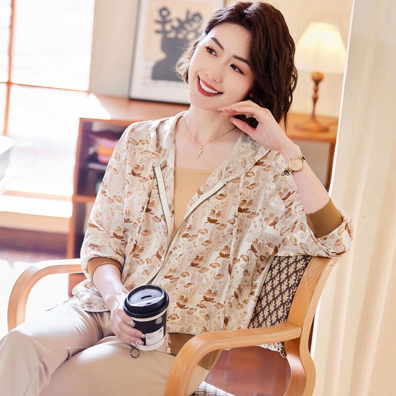 

Женская осенняя куртка с капюшоном на молнии Parst XL