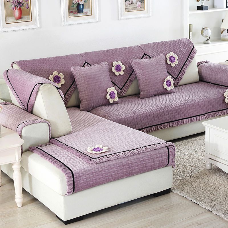 Новый утолщенный плюшевый диван-подушка — фото 12