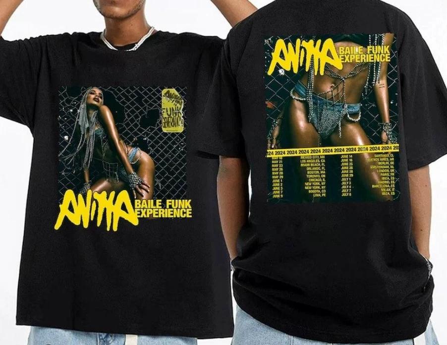 Anitta Konzert 2024 Merch, Anitta Baile Funk Experience Tour 2024 T-Shirt,