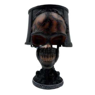 Harz Schädel Lampe Halloween Lichter Für Gothic Vibes Halloween Partyzubehör Deko