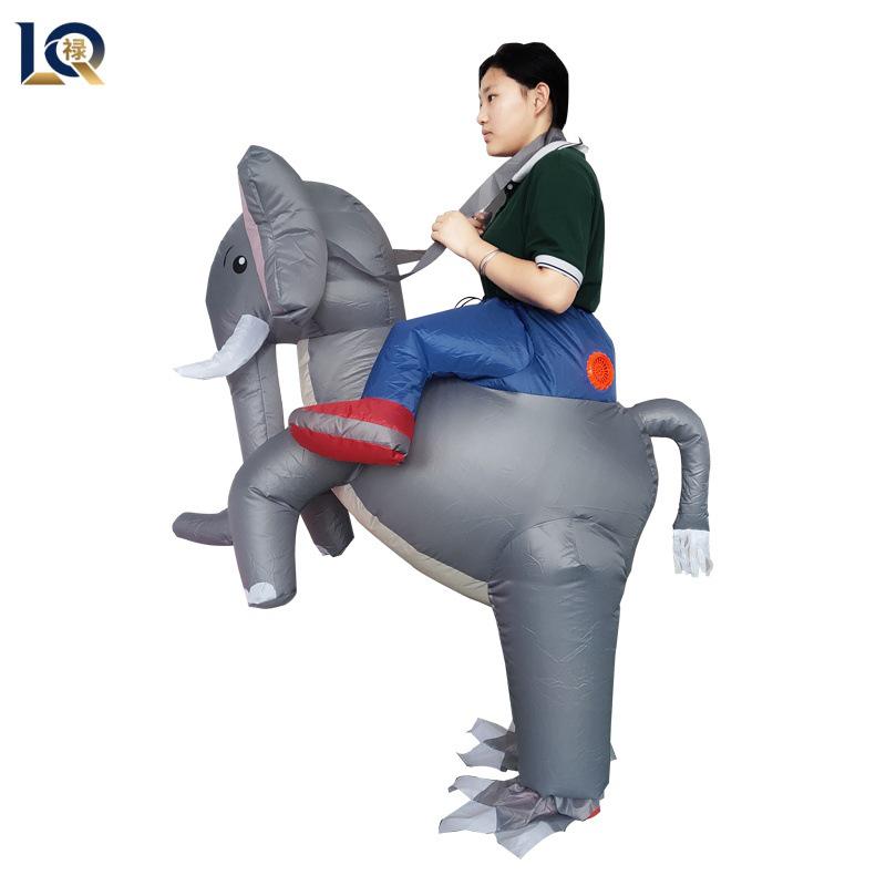 Inflatable Elephant Prank Costume for Halloween & Parties