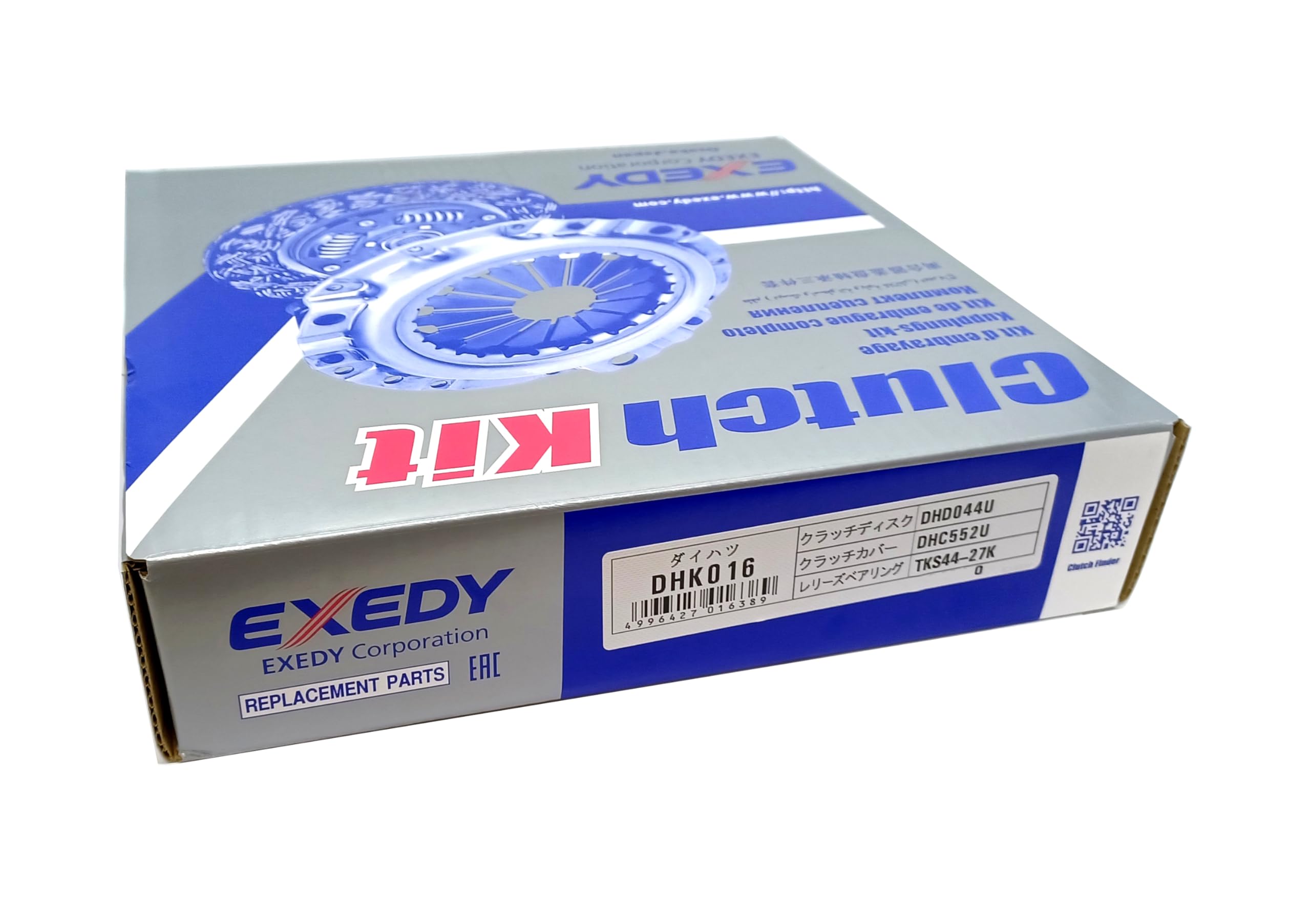 

Комплект сцепления EXEDY для Daihatsu DHK016DHK016 серебряный