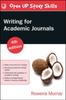 The Writing for Academic Journals 4e Book
