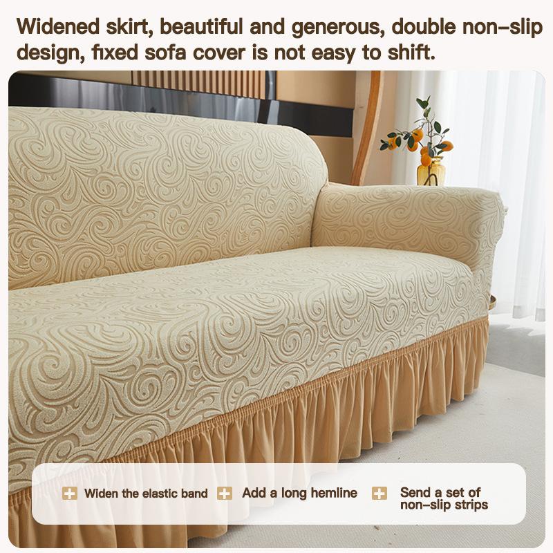Special For Alice Sofa Cover, Thickened Elastic All-Inclusive Universal Cover, Universal Jacquard Velvet For All Seasons