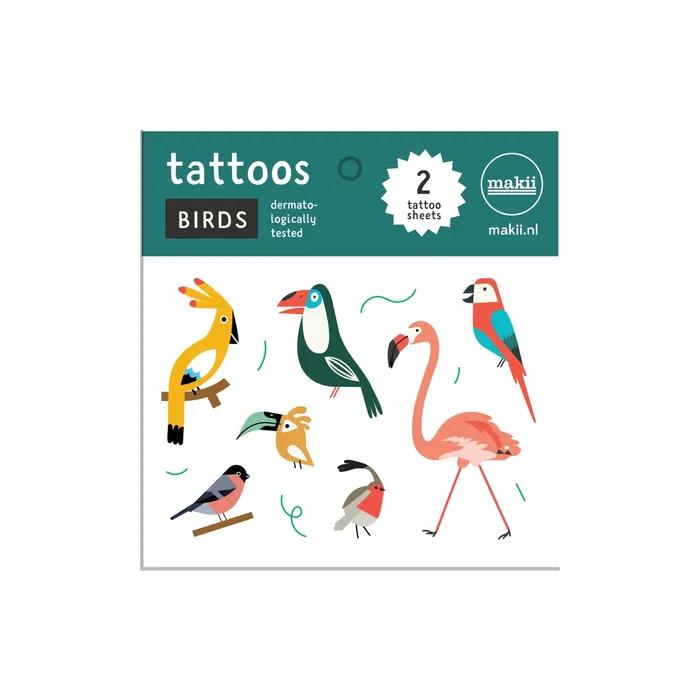 

[Maki] Tattoo Sticker_Bird