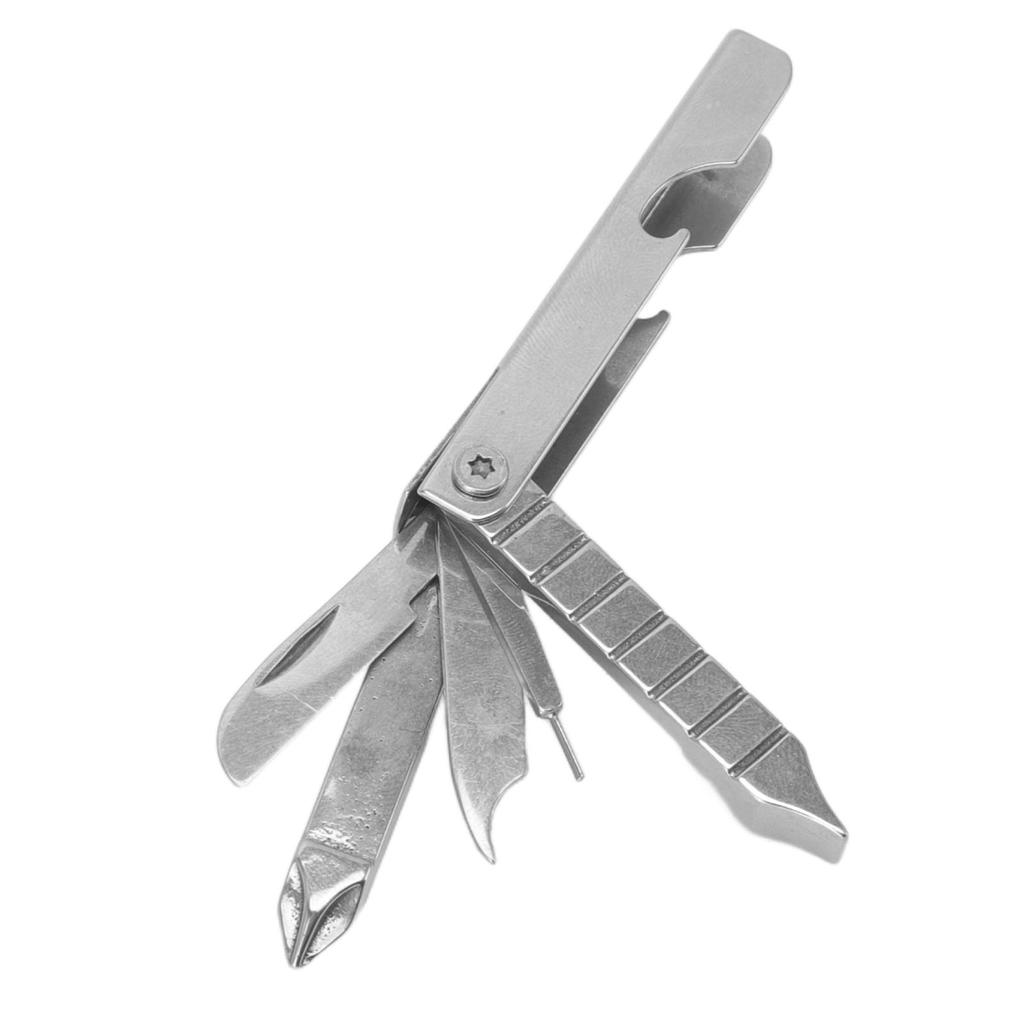 Bike Multitool Stainless Steel Bicycle Multi Tool Kit Outdoor Multifunctional Screwdriver Nail File Mini Knife Phone